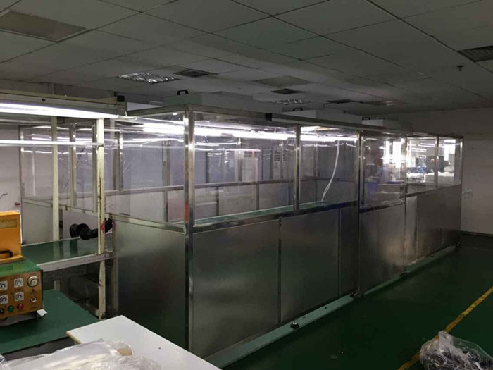 可拓展?jié)崈襞镉址Q為連體凈化棚或者可連接無塵棚，層流工作棚