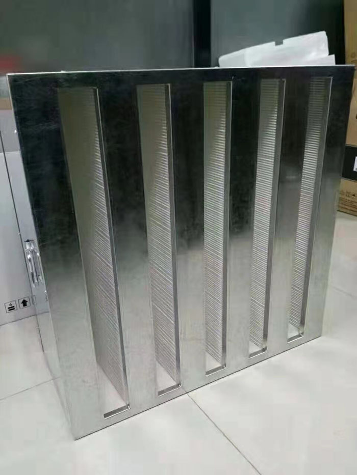 V型高效空氣過濾器又稱W型高效過濾器，箱式高效過濾器，W型V型組合式高效過濾器